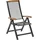 Merxx Tilos Klappsessel 60 x 79 x 114 cm grau