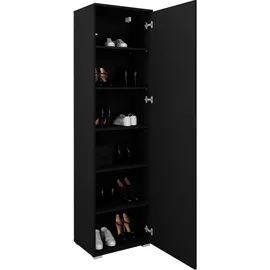 OTTO home Paris 50 x 180 x 35 cm 6 Fächer schwarz matt / schwarz