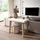 SKRAUT HOME Ausziehtisch 160 x 73 x 90 cm weiß