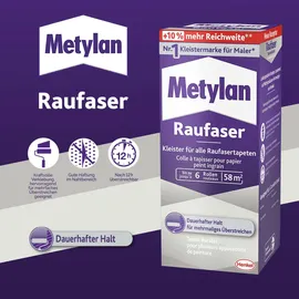 Metylan Raufaser Tapetenkleister 360,0 g Transparent/Weiß