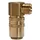 Riegler Temperierkupplung DN 9 mit AG, mit Absperrventil, G 3/8 90°