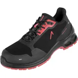ACE Constructor S3 Arbeitsschuhe - leicht, rutschfest & wasserabweisend - Sicherheitsschuhe für Damen & Herren - Schwarz/Rot - 44 - 44 EU