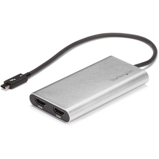 Startech Thunderbolt 3 auf Dual HDMI 4K 60hz - Silver