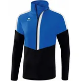 Erima Fleecepullover Worker Top Squad New Royal/Schwarz/Weiß XXL