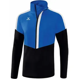 Erima Fleecepullover Worker Top Squad New Royal/Schwarz/Weiß XXL
