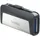 SanDisk Ultra Dual Drive 256 GB silber USB-C 3.1
