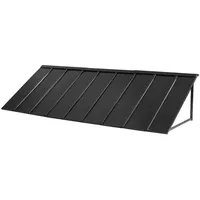 Vevor Fenstermarkise 264 x 91 x 61 cm schwarz