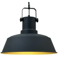 Bamyum Orema Industrial Vintage Metall, schwarz, Hängelampe