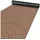 ANRO Teppich Läufer Küchenläufer Küchenteppich Läufer Flur Teppich Velours rutschfest waschbar für Flur, Schlafzimmer, Wohnzimmer, Küche Davis Braun 100 x 400cm