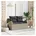 vidaXL Gartensofa Loungesofa hellgrau