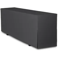 TexDeko Biertischhusse Premium für Bierzeltgarnitur 220 x 70cm Blickdicht waschbar (Anthrazit)