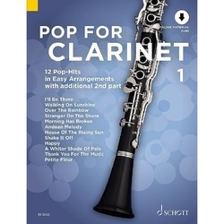 Pop For Clarinet / Band 1 / Pop For Clarinet 1.Bd.1, Kartoniert (TB)
