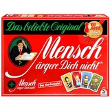 Schmidt Spiele Schmidt - Brettspiel - Mensch ärgere dich nicht (inkl. Kartenspiel) Jubiläumsausgabe Original