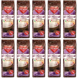 TSI Consumer Goods GmbH Cappuccino Amaretto Instant-Kaffee 10 Packungen 1000 g