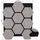 Homestyle4u Akustikpaneele Holz Grau 4 St. 76 x 62 cm