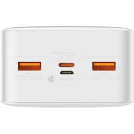Baseus Bipow Powerbank 30000mAh 20W Weiß