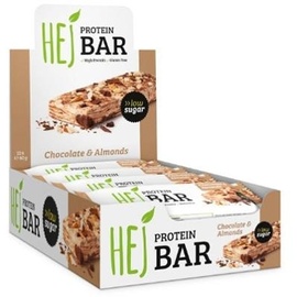 HEJ Natural Hej Protein Bar, 12 x 60 g Riegel, Chocolate Chip