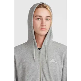 O'Neill Small Logo Full Zip Hoodie Herren Silver Melee XL