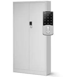 Jan Nowak DELUKE Aktenschrank 185 x 90 x 40 cm Grau