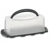 Kela Kuchentransportbox Deli graphitgrau 40,0 x 17,0 x 14,5 cm