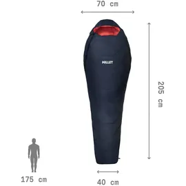Millet Baikal 750 Schlafsack - Saphir - Lang