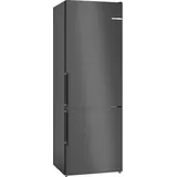 Bosch Serie 4 KGN49VXDT Kühl-Gefrierkombination (440 l, 2030 mm hoch, Black Steel-antifingerprint)