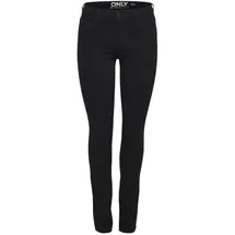 Only Rain Skinny Fit Jeans in Schwarz-L-L32