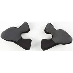 Klim F5 SM-LG Wangenpads, schwarz, Größe 35 35 cm für Männer