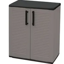 Artplast Schuhschrank 68 x 84 x 37 cm Dunkelgrau / dunkelgrau