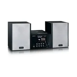 Lenco MC-250 Home-Stereoanlage Home-Audio-Minisystem 24 W Schwarz