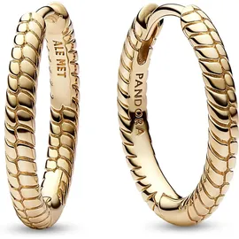 Pandora Creolen 262728C00 gold Metall, Silber 17,2mm