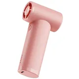 Wiederaufladbarer Ventilator Mit Starkem Luftstrom, Digitalanzeige, Einstellbarer Geschwindigkeit, Turbofunktion, Tragbarer Outdoor-ventilator, Pink