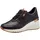 Marco Tozzi Damen Wedge Sneaker mit Lederanteil mit Keilabsatz, Braun (Mocca Comb), 40 EU