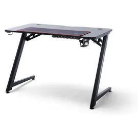 DXRacer GD2000-BASIC Gaming-Tisch Schwarz Rot