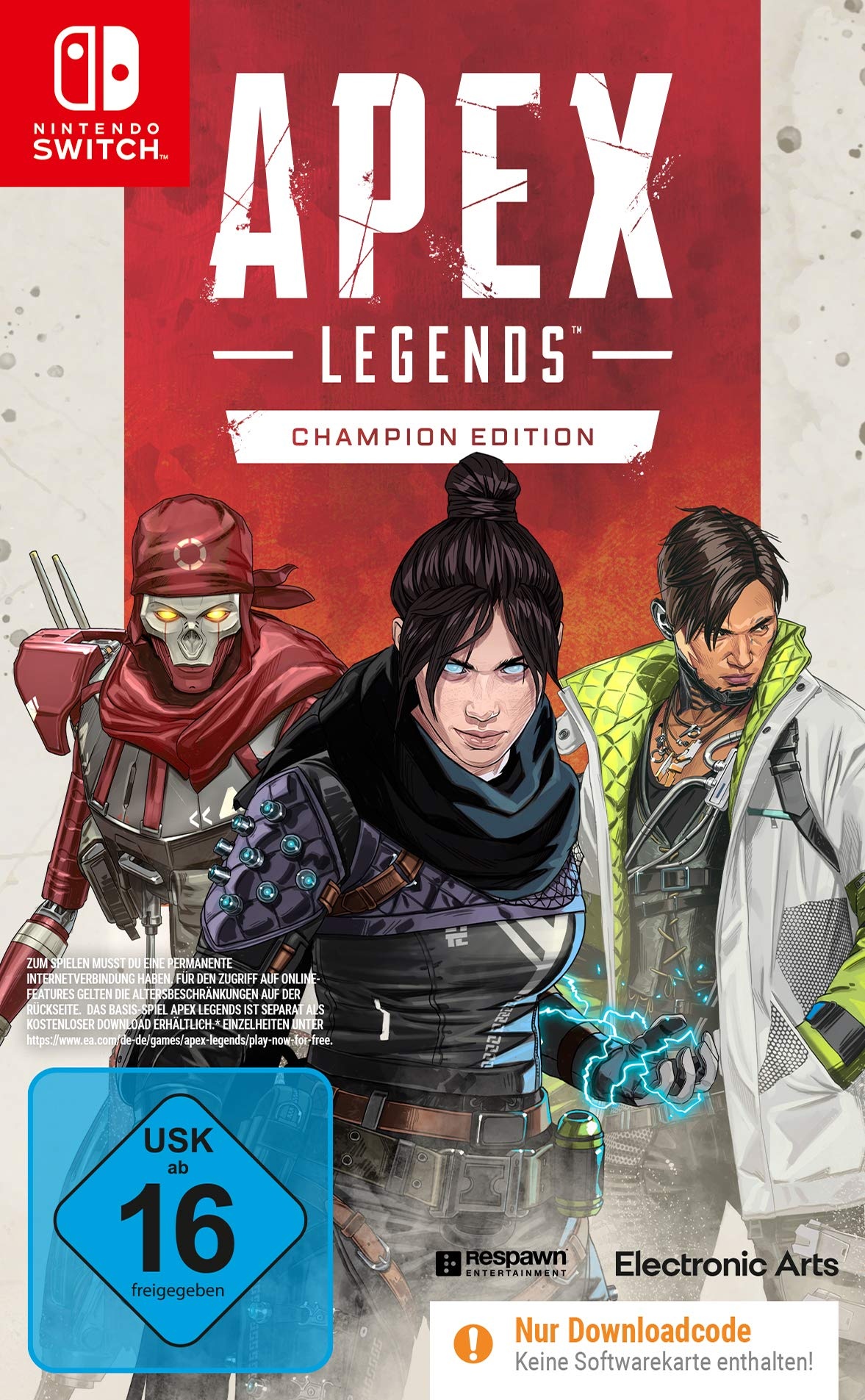 APEX Legends: Champion Edition - [Nintendo Switch] (Code in der Box - enthält keinen Datenträger)