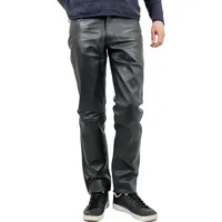 Maddox Lederhose Maddox - Herren Lederhose Lammnappa schwarz 48