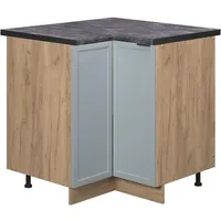 Vicco Eckunterschrank Fame-Line 80,5 x 60 x 82 cm Hellblau