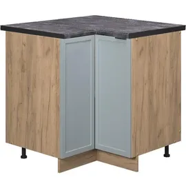 Vicco Eckunterschrank Fame-Line 80,5 x 60 x 82 cm Hellblau