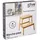 5five simply smart Hocker Bambus 45 x 46 x 5 cm Braun
