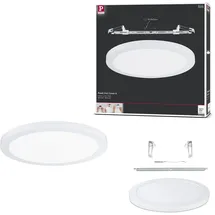 Paulmann Cover-it LED Einbaupanel 1 Stk. rund 330mm Weiß matt 22 W