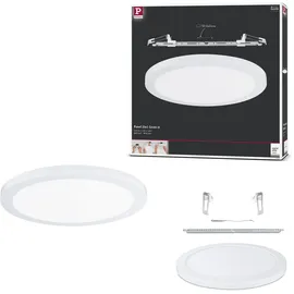 Paulmann Cover-it LED Einbaupanel 1 Stk. rund 330mm Weiß matt 22 W