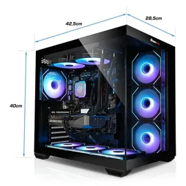 kiebel.de Gaming-PC Panorama Intel Core i9 12900KF 3,5 GHz 32 GB RAM 2 TB SSD RTX 4060 Win 11
