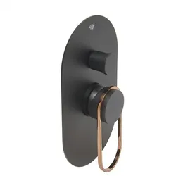 Wannenmischer SAT Fusion inklusive Unterputzkörper schwarz/bronze SATBSFU215CPCBR