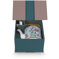 Pip Studio Flower Festival Giftset Theepot Blau