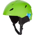 Kinder Ski-Helm Pulse HS-016 green-black-blue XXS