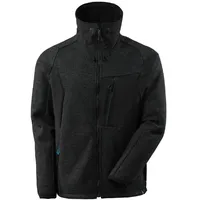 Mascot Jacke, Strick, mit Membran Strickjacke Größe S, Schwarz-meliert/Schwarz