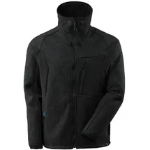 Mascot Jacke, Strick, mit Membran Strickjacke Größe S, Schwarz-meliert/Schwarz