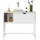 SoBuy Sideboard Konsolentisch Beistelltisch Flurtisch mit 1 Klappe Weiß FSB21-W