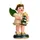Hubrig Volkskunst GmbH Engel mit Tannenbaum 6 cm beige/bunt
