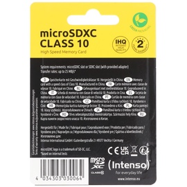 Intenso microSD Class 10 128 GB + microSD-Adapter